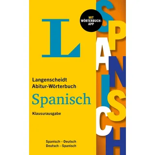 Langenscheidt Bei Pons Langenscheidt Abitur-Wörterbuch Spanisch Klausurausgabe