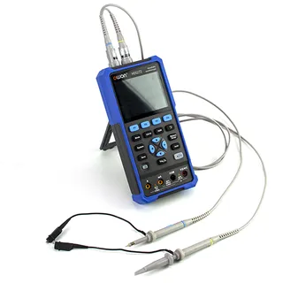 OWON HDS2102 Digital Hand Oszilloskop + Multimeter 100MHz, 2 Kanal, Akku