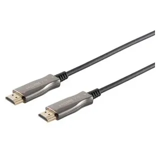 ShiverPeaks Optisches HDMI Kabel, 4K 60Hz, schwarz - Länge: 10.00 m