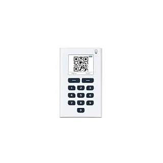 HeiTrade Digipass 882 QR Chip-TAN-Generator, Foto, für Online-Banking | Nur für Sparkasse, BW-Bank, und DKB (DKB nur mit der kostenpflichtigen Girocard), Weiß/Blau