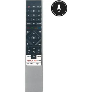 FernbedienungErsatz für Hisense TV ERF6N64 ERF6N64H 65U8K 55U8K 75U8K 85U8K 55U88KM 65U88KM 75U88KM 85UXK 65UXK 55A85K 65A85K 75U8KQ 65U8KQ 55U8KQ 55A85K 65A85K 65UXKQ 65UXKQTUK 65U8KQ 65U80KQ 65U81KQ