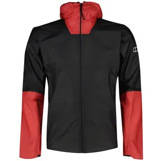 Berghaus Mtn Guide Hyper Lt Jacke - Jet Black / Goji Berry - M