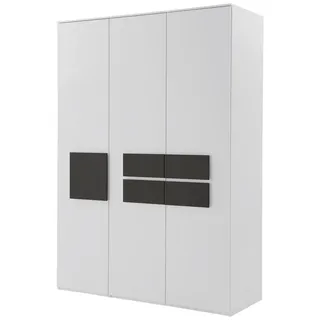 Röhr Kleiderschrank Clip 151 x 215 cm Dekor Weiß