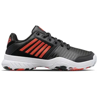 K-Swiss Express Omni Jet Black/White/Spicy Orange Marble, 37 1⁄2