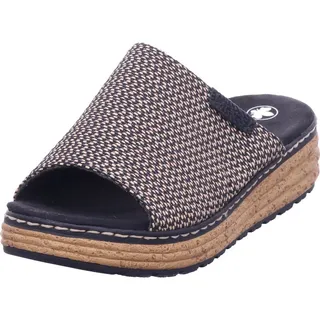 Rieker FSK Damen Sandalen für Damen, schwarz 36 EU