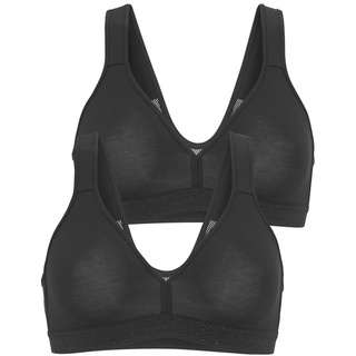 PETITE FLEUR Sport-BH Damen 2xschwarz Gr.75C