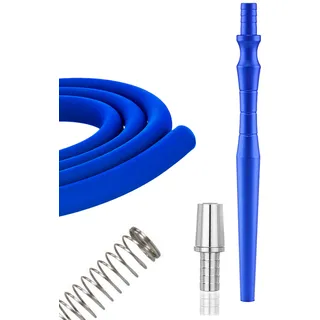 Shisha Schlauchset Alu 18/8 Schliff (Blau)