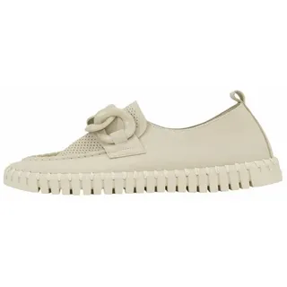 Ilse Jacobsen - Damen - Slipper - TULIP3884 - Tonige Schnalle, recycelte Mikrofaser, Plateausohle mit Polsterung - 37 EU