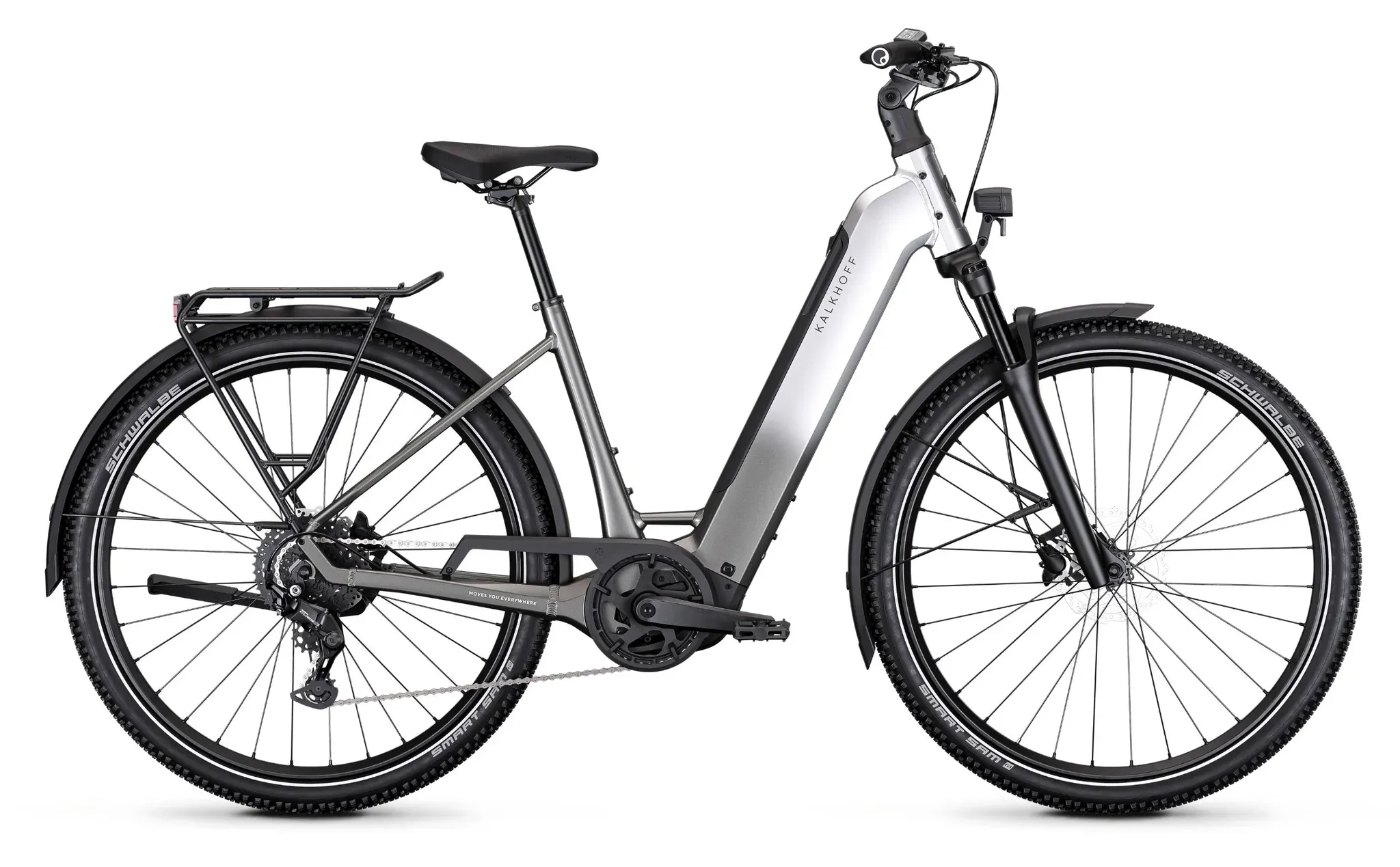 Kalkhoff Entice 3 Season LTD Performance Line 540Wh - 48 cm - Steelgrey / Nepalsilver gloss