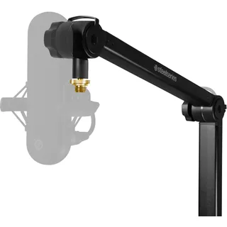SteelSeries Alias/Alias Pro Mikrofon-Schwenkarm – Für Gaming, Streaming und Podcasting – 360-Grad-Drehung – Tischklemme – Faltbares Scherendesign – Kabelmanagement – 3/8"- und 5/8"-Adapter