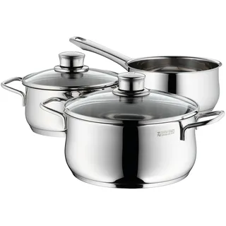 WMF Diadem Plus Topf-Set 3-tlg. 2 x Bratentopf + Stielkasserolle