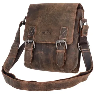The Skandinavian Brand Leder Umhängetasche Hunter Farbsortierung braun-30