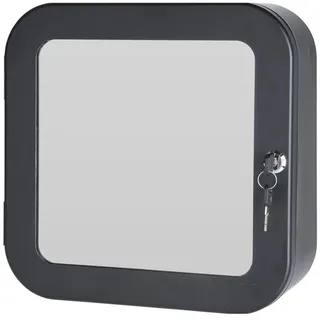 Bathroom Solutions Medizinschrank mit Spiegel - 32x32 x 11,5 cm - Weiß