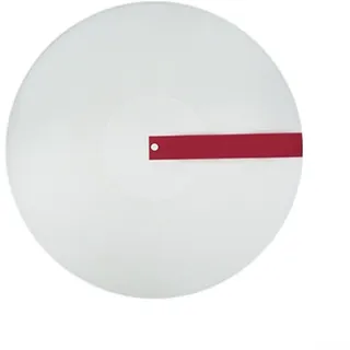 Anti-Vibrations-Silikon-Plattenspieler-Matte, Standard-Plattenspieler-Modelle (weiß)