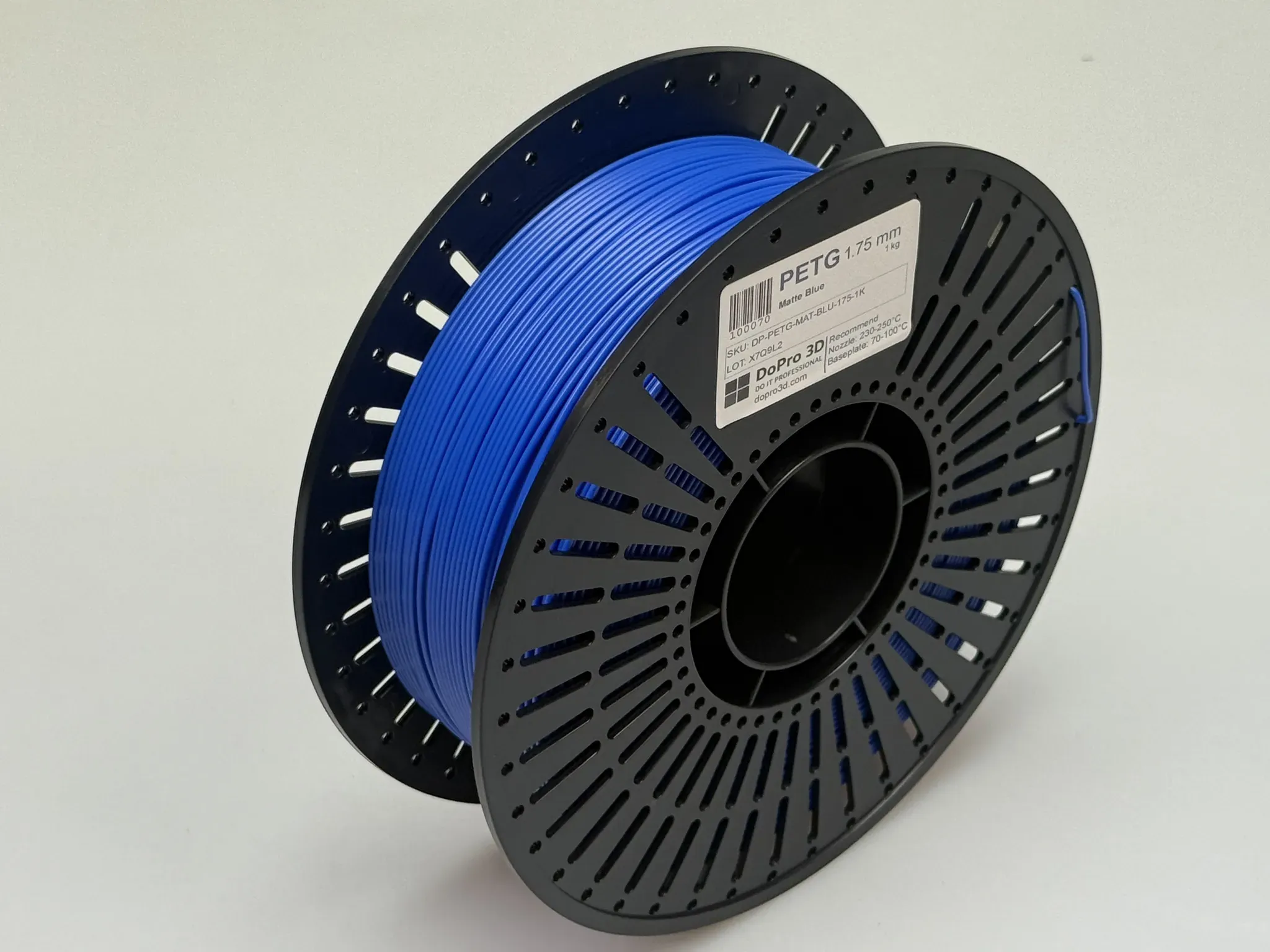 DoPro 3D PETG Filament Matte Ocean Blue – Nexyl Class – 1,75 mm – 1,0 kg