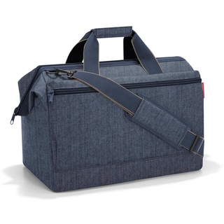 L herringbone dark blue