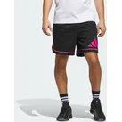 Basketball Badge of Sport Shorts SCHWARZ|korallenrosa ST