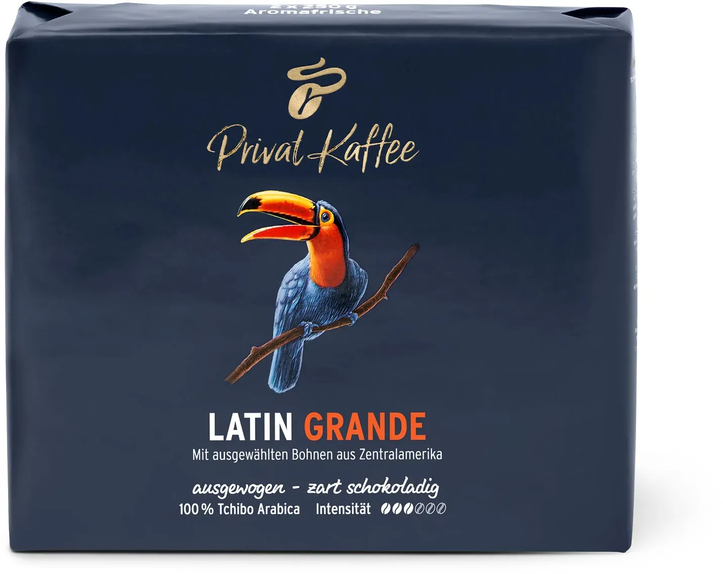 Tchibo - Privat Kaffee Latin Grande - 500 g Gemahlen - Intensität: 3/6