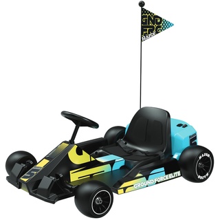 RAZOR Ground Force Elite - Elektro-Gokart für 13+ Jahre, bis zu 14 MPH, bis zu 40 Minuten Dauerbetrieb, 350-Watt-Kettenmotor, Vorwärts-/Rückwärtsfahrtschalter, 36V-Akku