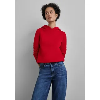 STREET ONE Damen A302976 Sweat Hoodie, Autumn Red, 34 EU - 34
