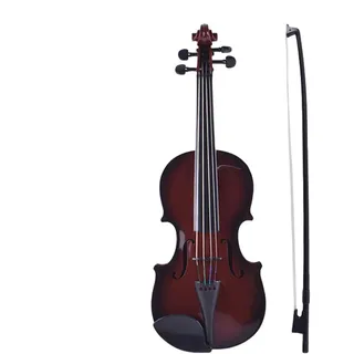 Kinder Geige Spielzeug - Rollenspiel Violine Zum Üben Musizieren Zuhause Reisen, Verstellbares Violinen Musikinstrument Für Kinder, Anfänger, Mädchen