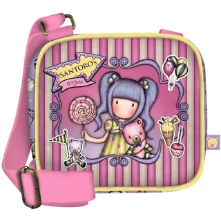 Santoro safta 1039GJ10 Mini-Schultertasche Gorjuss Fairground First Prize 16,5 x 15 x 6,5 cm,