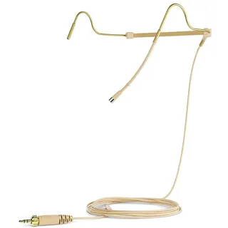Sennheiser HS 2 BE - Nackenbügelmikrofon, omnidirektional, MKE 2 Kapsel, beige, 1,6m