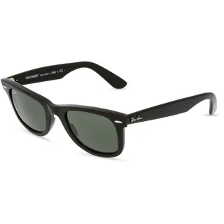 Ray-Ban RB 2140 WAYFARER Unisex-Sonnenbrille Vollrand Eckig, schwarz