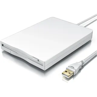 CSL USB 1.1, Externes USB Floppy Laufwerk FDD 1,44MB (3,5) für PC