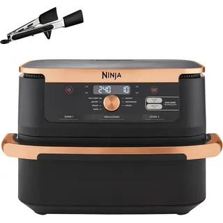 Ninja Foodi FlexDrawer AF500EUCP 10,4 l schwarz/kupfer