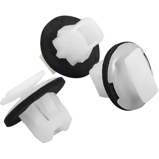 RCTGPGJAC 40 Stück Auto-Radkasten-Surround-Zierklammern, kompatibel for Nissan Juke & X-Trail T31 Flügelform-Autonieten vorne und hinten
