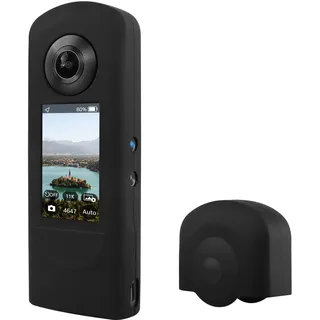 BECEMURU Theta X 360 Silikon Skins Protect and Camouflage Cam mit UV-Licht und wetterbeständig, kompatibel mit Theta X 360 Kamera