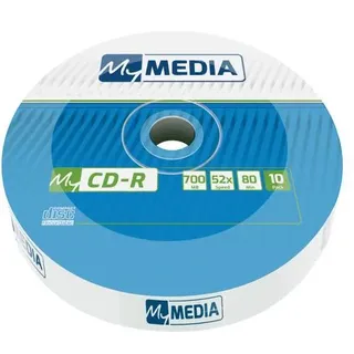 MyMedia 10x10 MyMedia CD-R 80 / 700MB 52x Speed Wrap