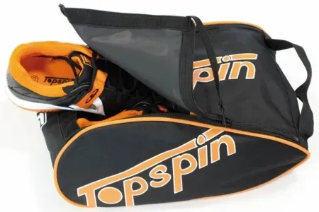 Schuhtasche- Topspin - Classic - schwarz/orange