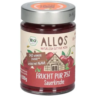 Allos Frucht Pur Sauerkirsche bio 200g