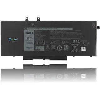 P4Y Batterie Akku 68Wh 4 Zellen für Dell Latitude 5501 5401 5511 5510 5411 5410 Precision 3541 3551 3550 Inspiron 7500 7506 7706 Typ: 3HWPP 03HWPP 3PCVM 10X1J 1VY7F 3YY7F JG75F T6DC2 YPVX3 3YNXM