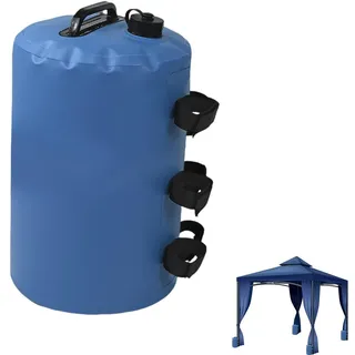 Blue Fish Zeltgewichte Wasser Sandsack, Verdickte Sand-Wassergewichtsbeutel, Pop-up-Gewichte für Überdachungen, Sandsäcke für Überdachungszelte im Freien, Instant-Überdachungen (ohne Sand)
