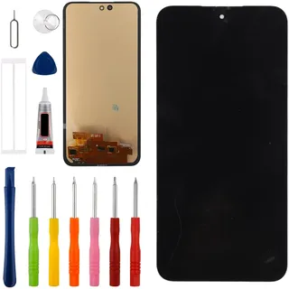 Vvsialeek Ersatz OLED Display Kompatibel Für Samsung Galaxy M35 5G LCD Touch Screen with Toolkit-Fingerabdruck-Funktion