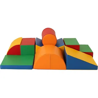 IGLUSoftplay IGLU XL 8 Softbausteine Spielbauklötze, (Set), Modernes Design und hochwertige Verarbeitung