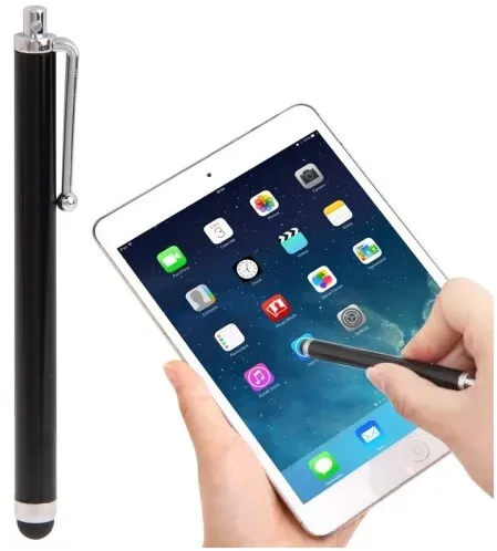 2x Display Touch Pen Eingabe Stift für iPad iPhone Samsung Huawei Xiaomi Schwarz