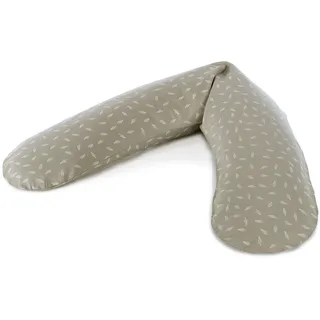 Theraline Stillkissen Original 190 cm, Blättertanz taupe