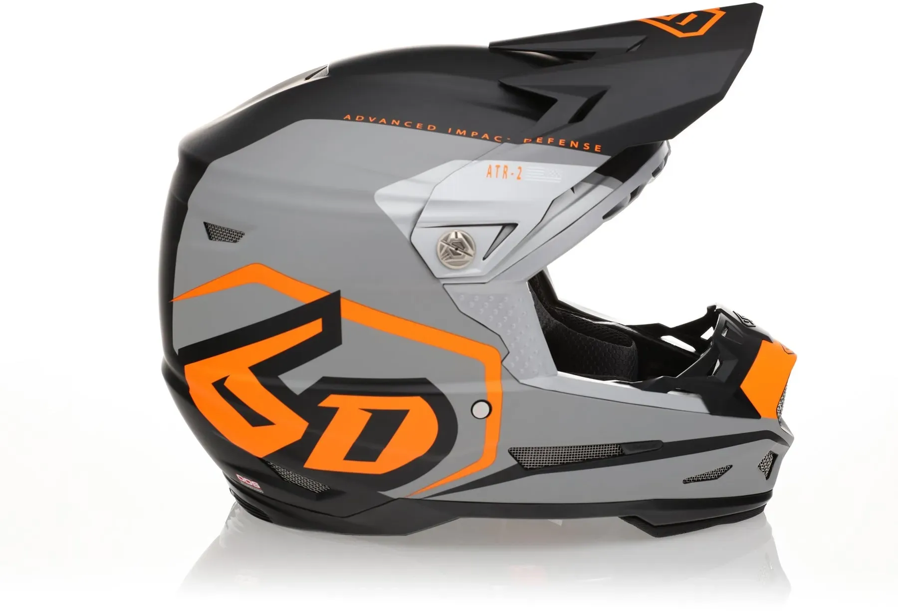 6D ATR-2 Motocrosshelm Delta Neon Orange - XL