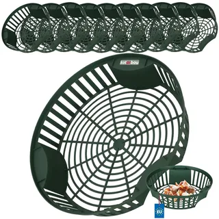 KOTARBAU® 10er Set Pflanzkörbe für Blumenzwiebeln Zwiebel-Pflanzkorb Blumenzwiebel-Schale Blumenzwiebel-Anzuchtkorb Blumenzwiebelkorb Anzuchtschale Pflanzkorb Pflanzschale ⌀ 315 mm