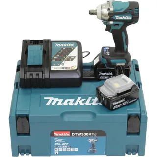 Makita DTW300RTJ inkl. 2 x 5 Ah + Ladegerät + Makpac