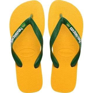 HAVAIANAS Brasil Logo - Pop Yellow - EU 45-46