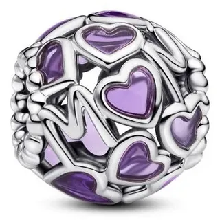 Pandora 793772C01 Charm Silber Offene Herzen Mum