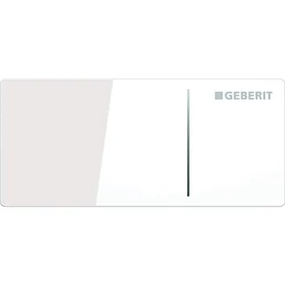 Geberit Betätigungsplatte, BetPl. Sigma70, für 2-Mengen-Sp. Glas weiß ET