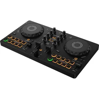 Pioneer AlphaTheta DDJ-FLX2 Kompakter 2-Kanal DJ-Controller, Schwarz