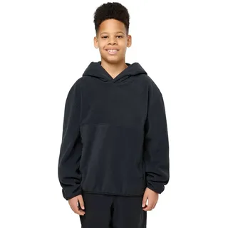 Jack Wolfskin Hoodie Fleecehoodie SMILEYWORLD für Kinder schwarz XS (128)