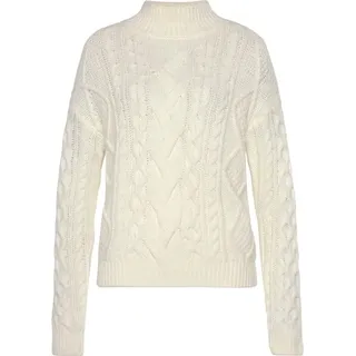 Buffalo Stehkragenpullover Beige 36/38